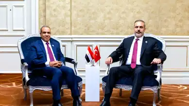 Fidan, Doha'da Dört Bakanla Görüştü