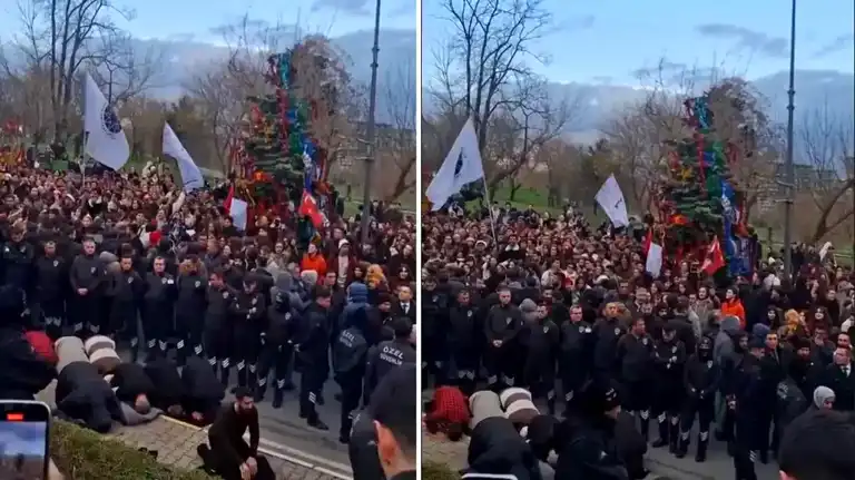 YTÜ'de Yılbaşı Ağacı Kavgası!